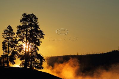 Yellowstone Sunrise - September 2011