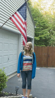 First day of  seventh grade