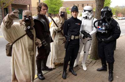 The Dark side is strong with these folks!