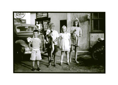 1936 Buick Lil, Ann, & Bill Miller