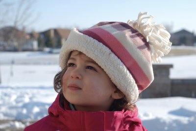 First Time Playing In The Snow