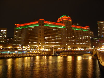 Merchandise Mart at Christmas