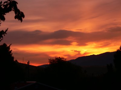 A Golden Red Sunrise