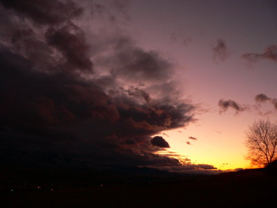 Sunset-Storm Over!