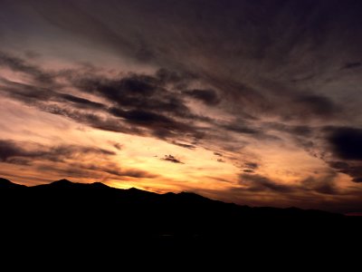 New Years Day Sunset