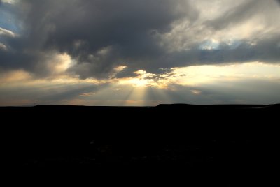 Beams and Clouds