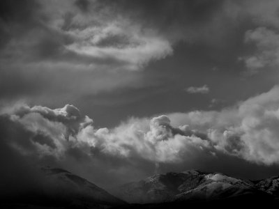 A Black and White Sunrise!