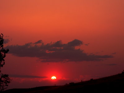 Sundown with a Glow.