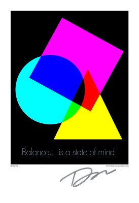 Balance#1 Poster