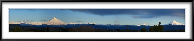 Volcanes Puntiagudo y Osorno