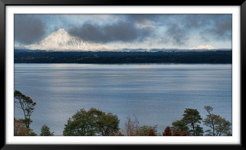 Volcan Osorno y Nubes
