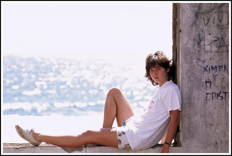 Girl & Wall of Destiny