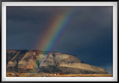 Rainbow Over Dorotea Range