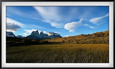 Patagonia: Coiron Grass and Massif