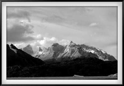 Patagonia: Ice on Grey Lake and Torres del Paine