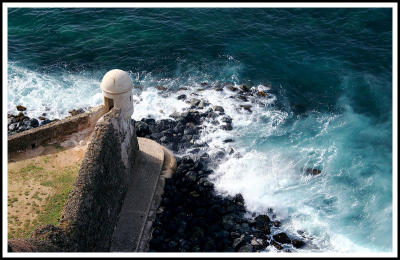 San Cristobal Garita and Ocean