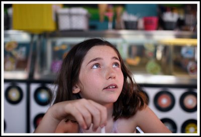 The Girl in the Ice Cream Shop