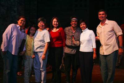 With Raul Montesa, Gigi Dimaano, Cindy & niece, Arlene (batch82), Mayot, Andrei
