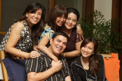 Jonjie Leroy and Family in Manila, January 2008