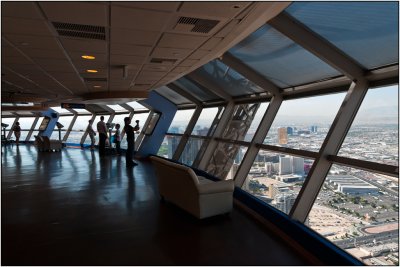 The Observation Deck of the Stratosphere Tower
