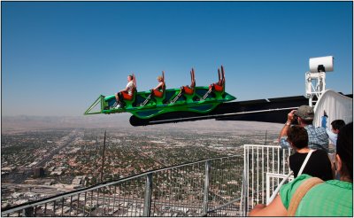 The X-Scream Atop the Stratosphere Tower