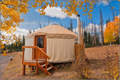 A Yurt in Cedar Breaks