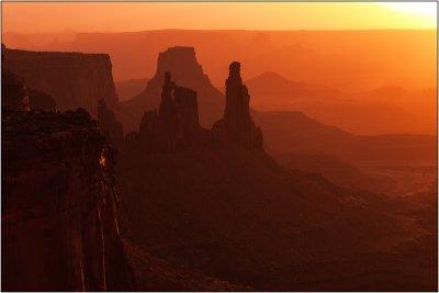 Sunrise at Washer Woman Arch #2
