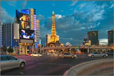 Bally's and the Eiffel Tower Restaurant