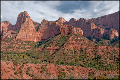 A Hanging Valley in Kolob Canyons