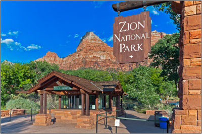 Zion National Park Entrance