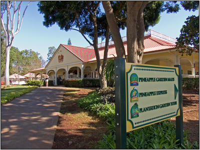 The Dole Pineapple Plantation Visitors Center