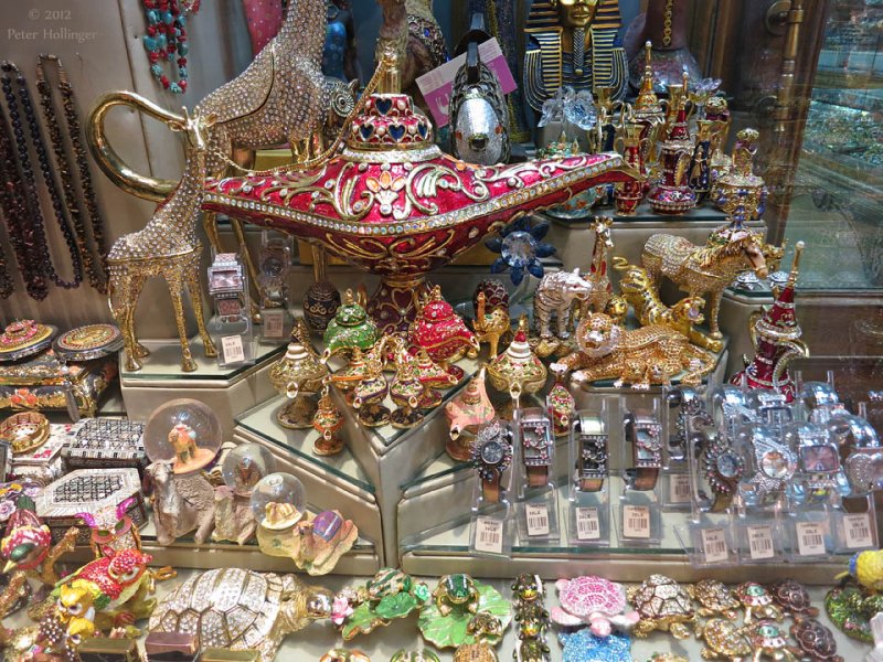 Store display Khan el Khalili Bazaar