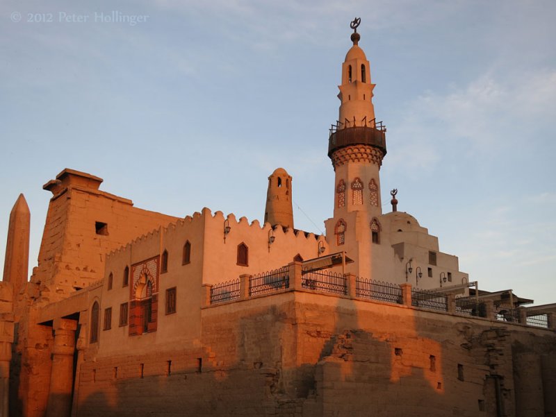 Mosque in Luxor Temple