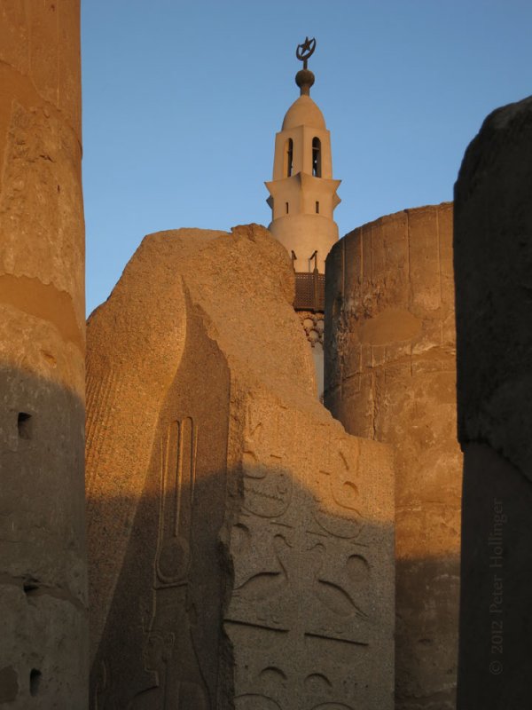 Minaret at Luxor Temple