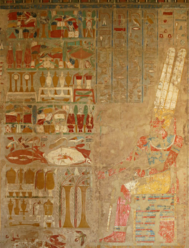 Amun with Offerings