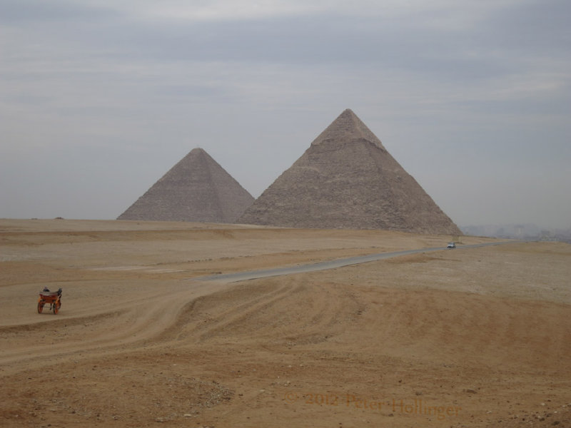 Road by the Pyramids