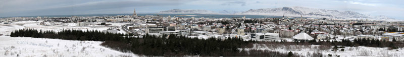 Reykjavik from Perlan