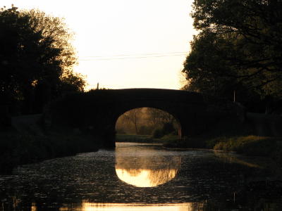 D'Arcy's Bridge at sunset