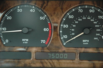 Jaguar XJ6 30,000 miles ago