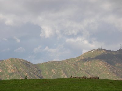 'M' mountain