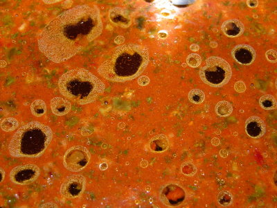 something cooking on the stove
