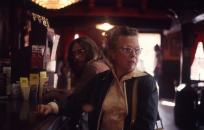 Dick & Ellen in a bar