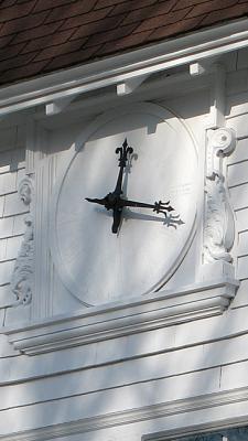Exterior, Clock, Detail (note dolphins)
