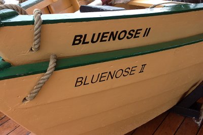 Fishing dories, stacked