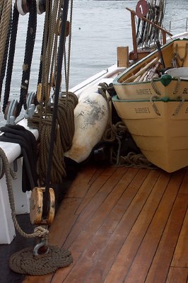 Starboard deck