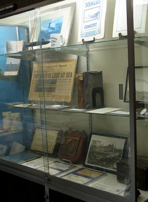 Museum, display case