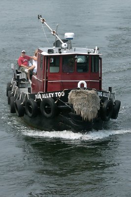Tug Alley Too, on a harbor cruise