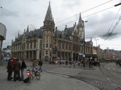 Gand,  the City Hall