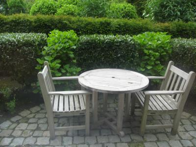 Useless private terrace due to the weather