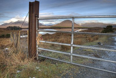 A gateway in Connemara